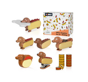 Hot Dog Office Supplies Set