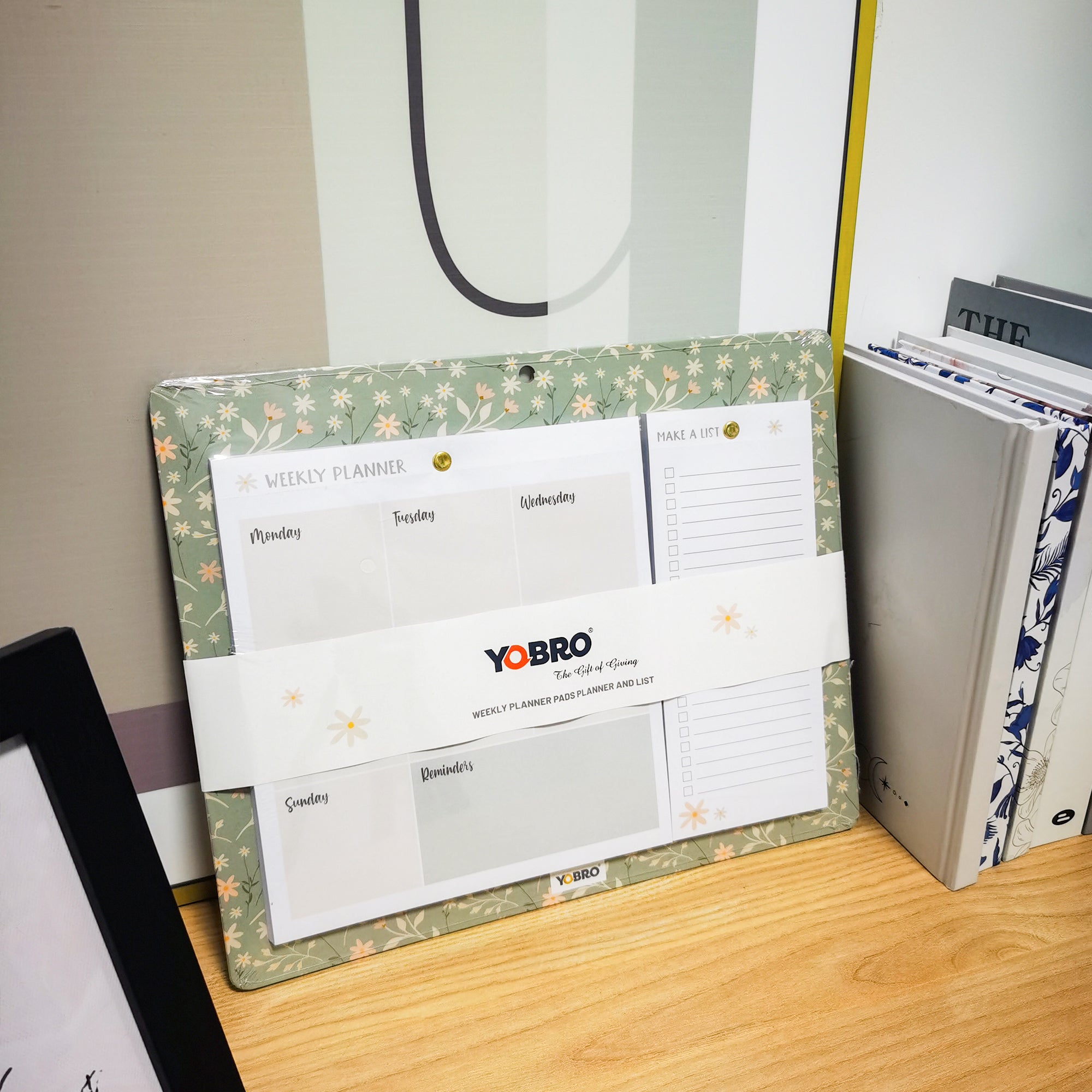 YOBRO Positivity Weekly Planner