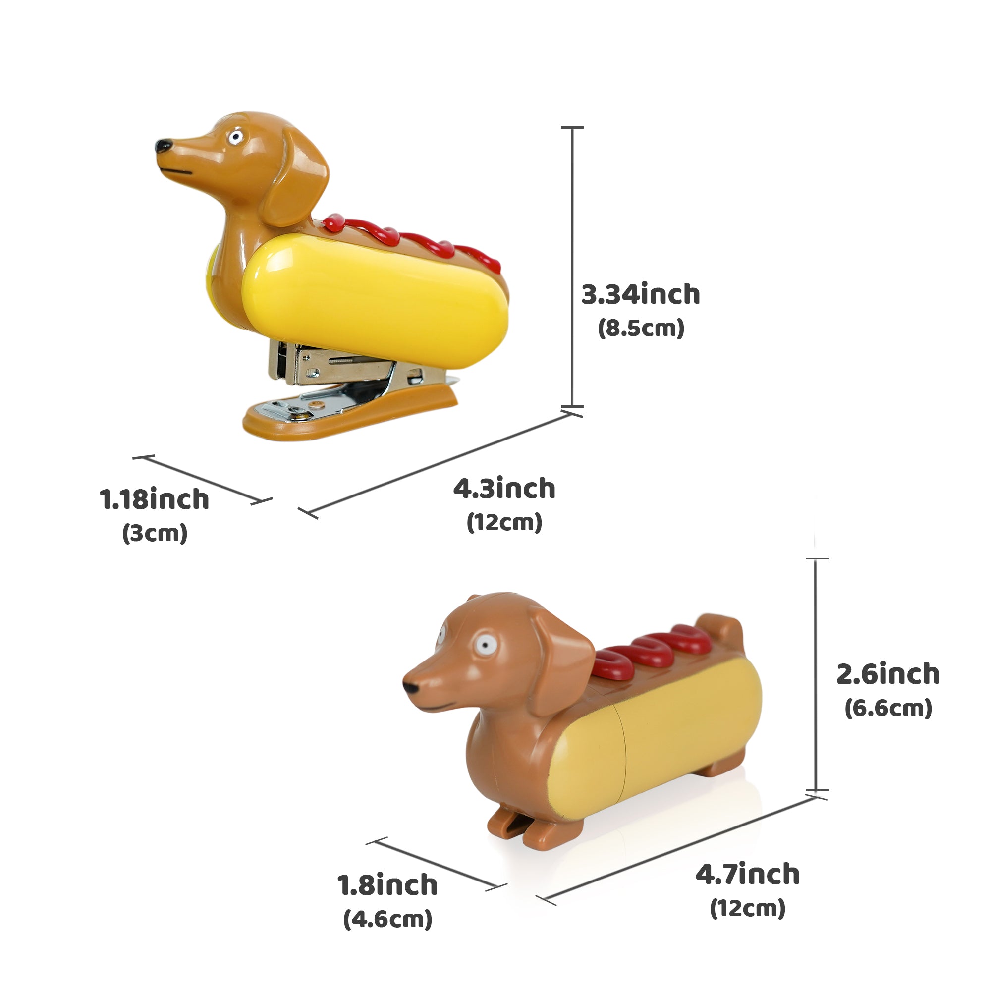 Hot Dog Office Supplies Set