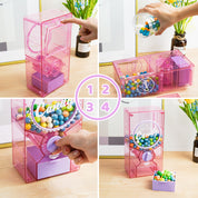 YOBRO Retro Transparent Candy Dispenser