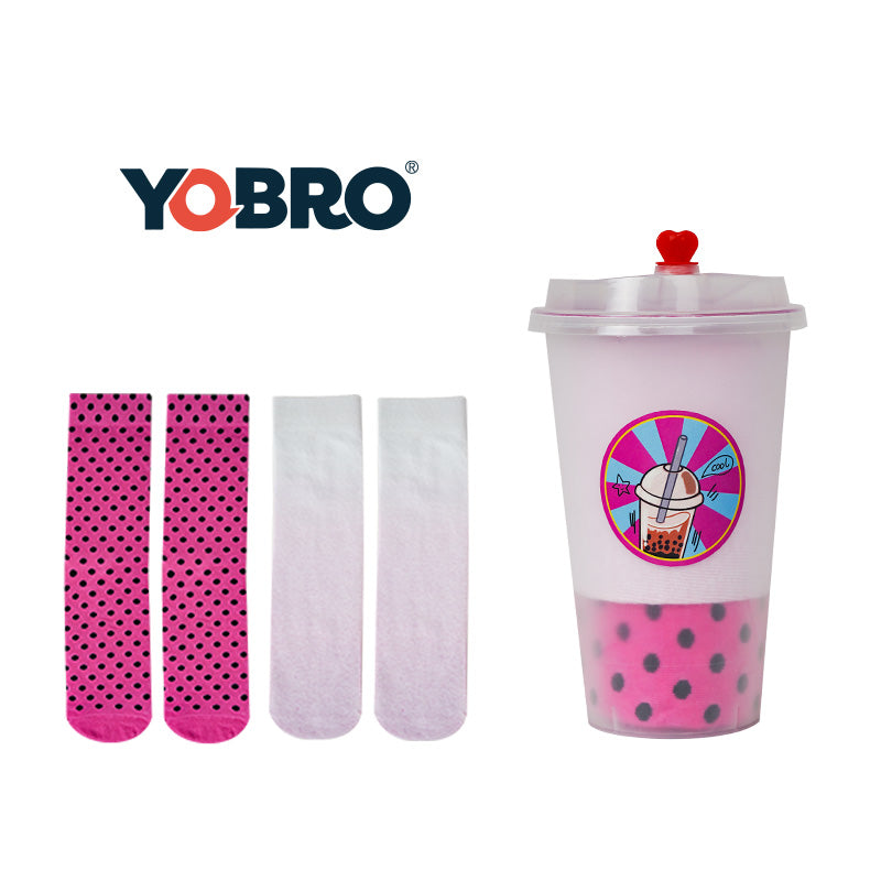 YOBRO Bubble Tea Socken 4 Farben WSG11386