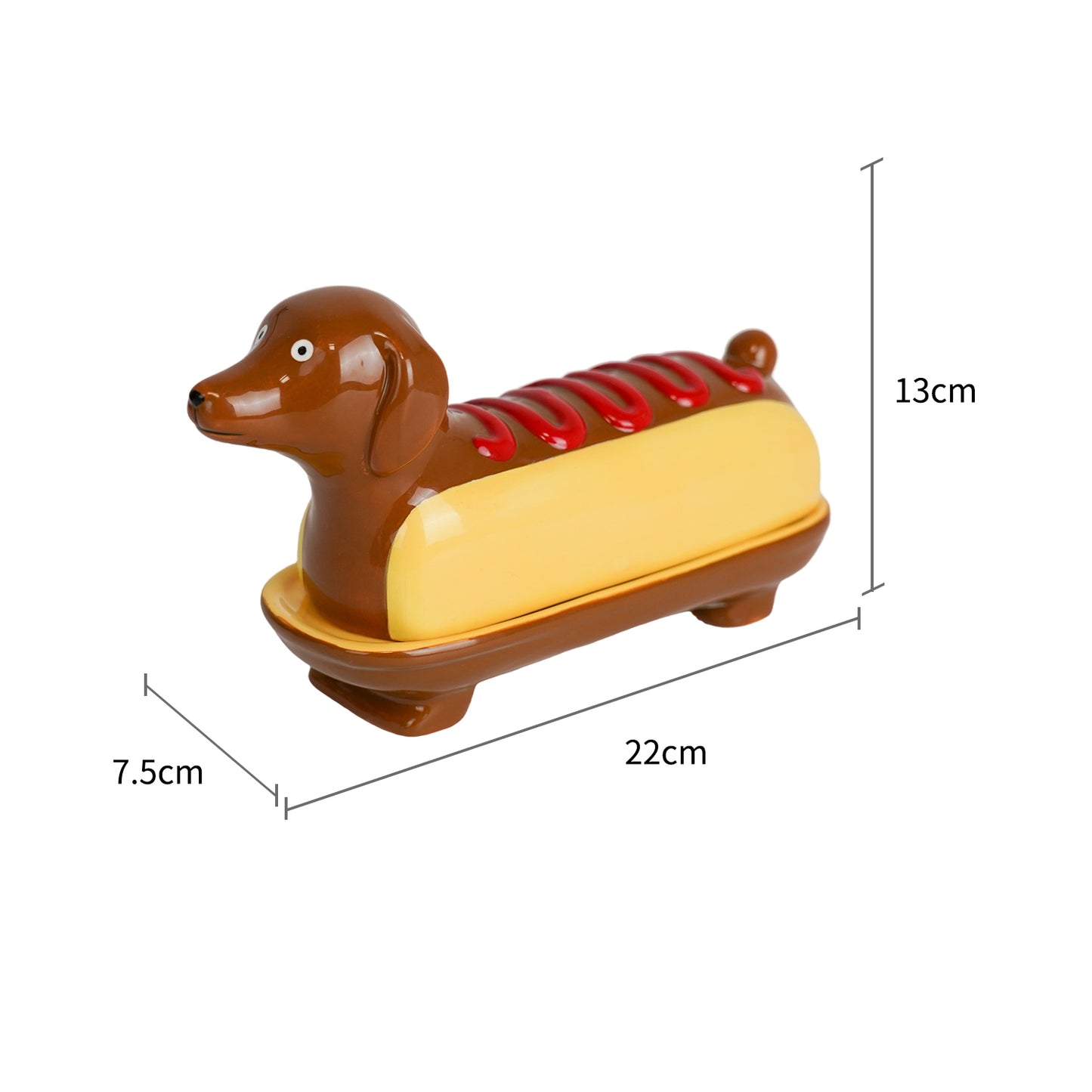 YOBRO Hot Dog Butterdose WSG13222