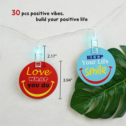 YOBRO Positive Motivational Vibes String Lights WSG11458
