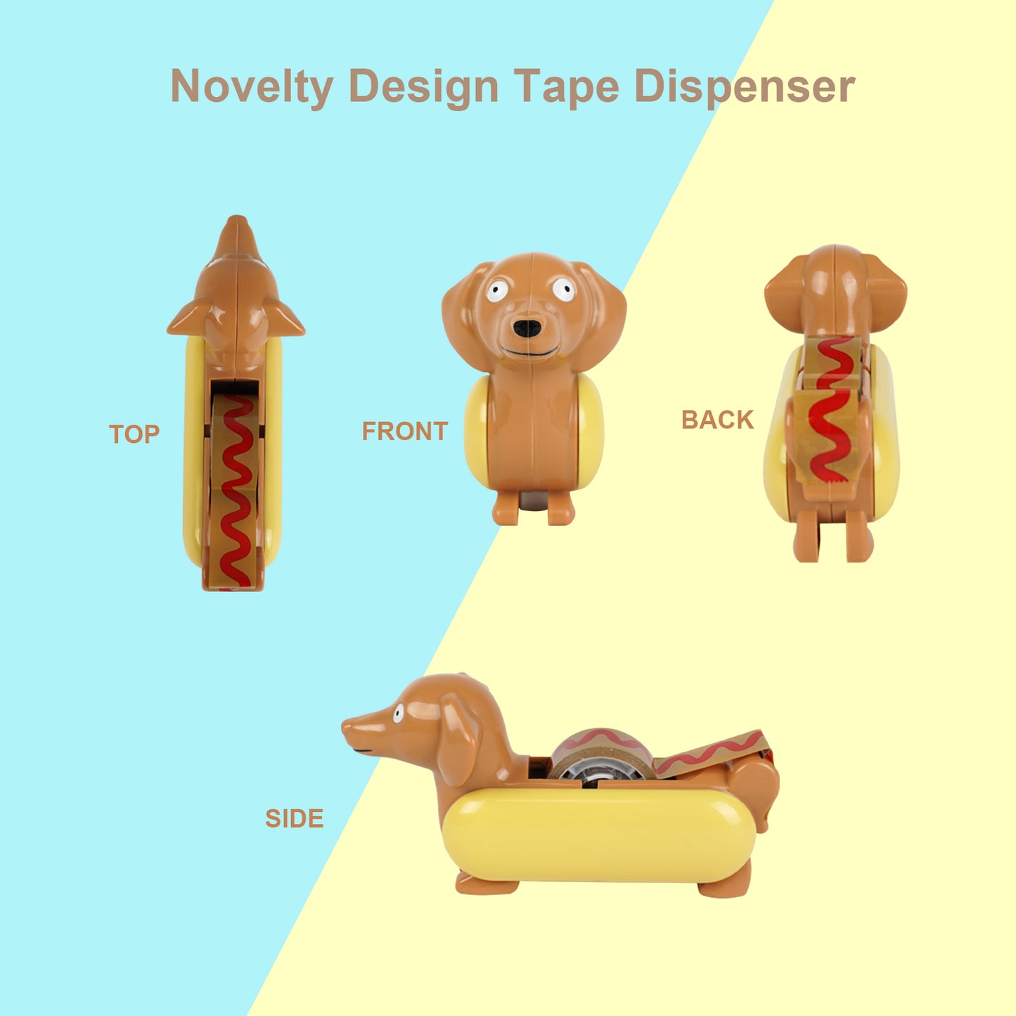 YOBRO Hotdog Tape Dispenser WSG12565