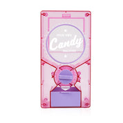 Retro Candy Dispenser,Candy Machine Transparent Pink or Purple- Gumball & Nut Dispenser for Coffee Bean Nuts,Fun Vending Machine for Home or Office,White Elephant Gifts,Stocking Stuffers for Family
