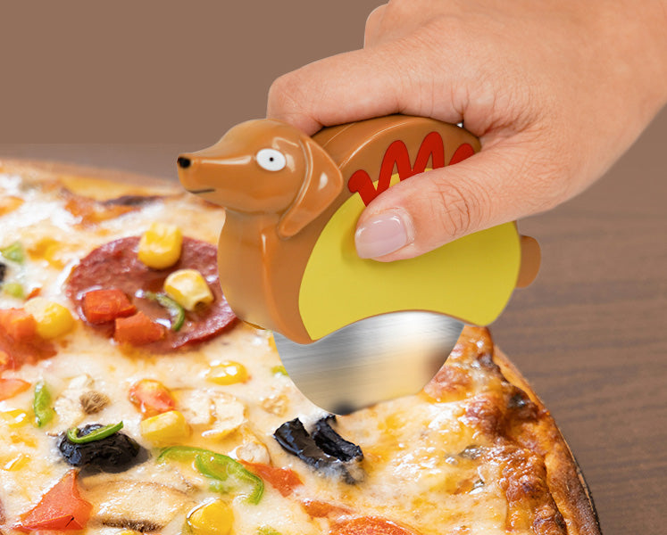 Cute Gift Hot Dog Pizza Cutter