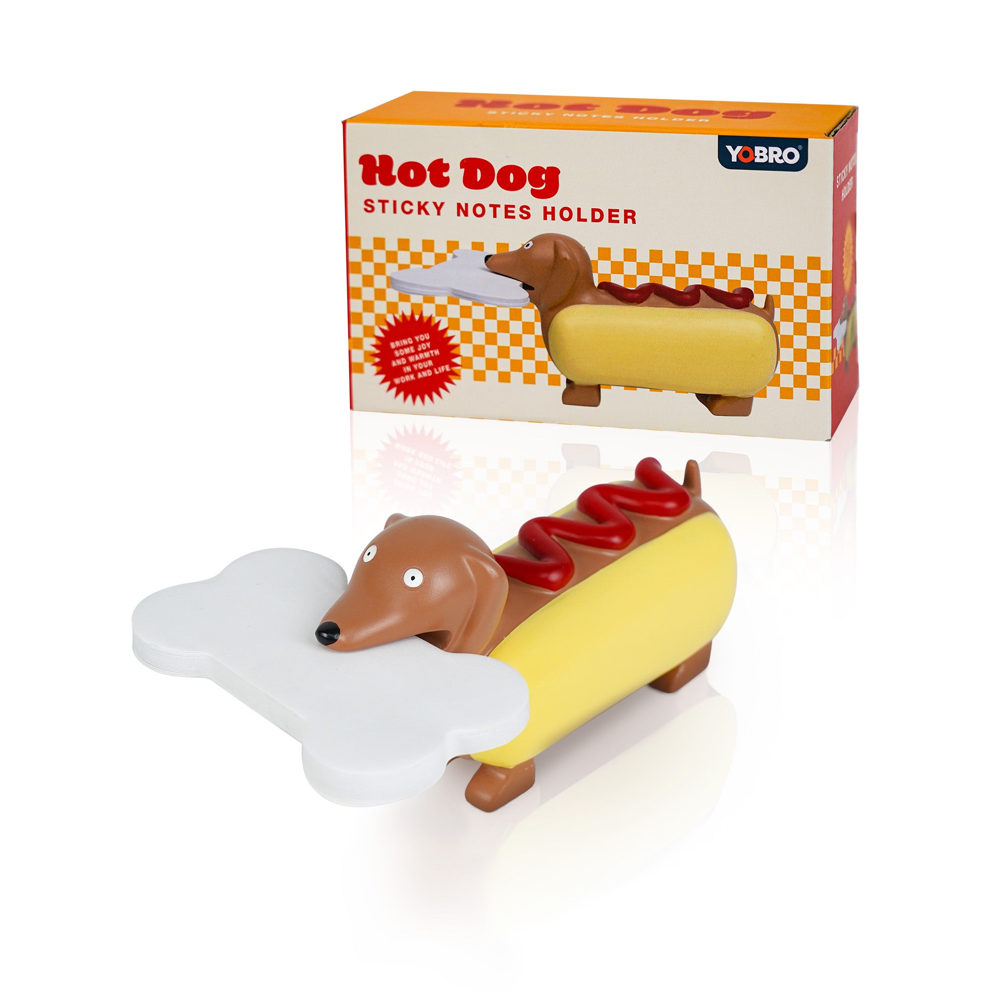 Hot Dog Sticky Notes Holder