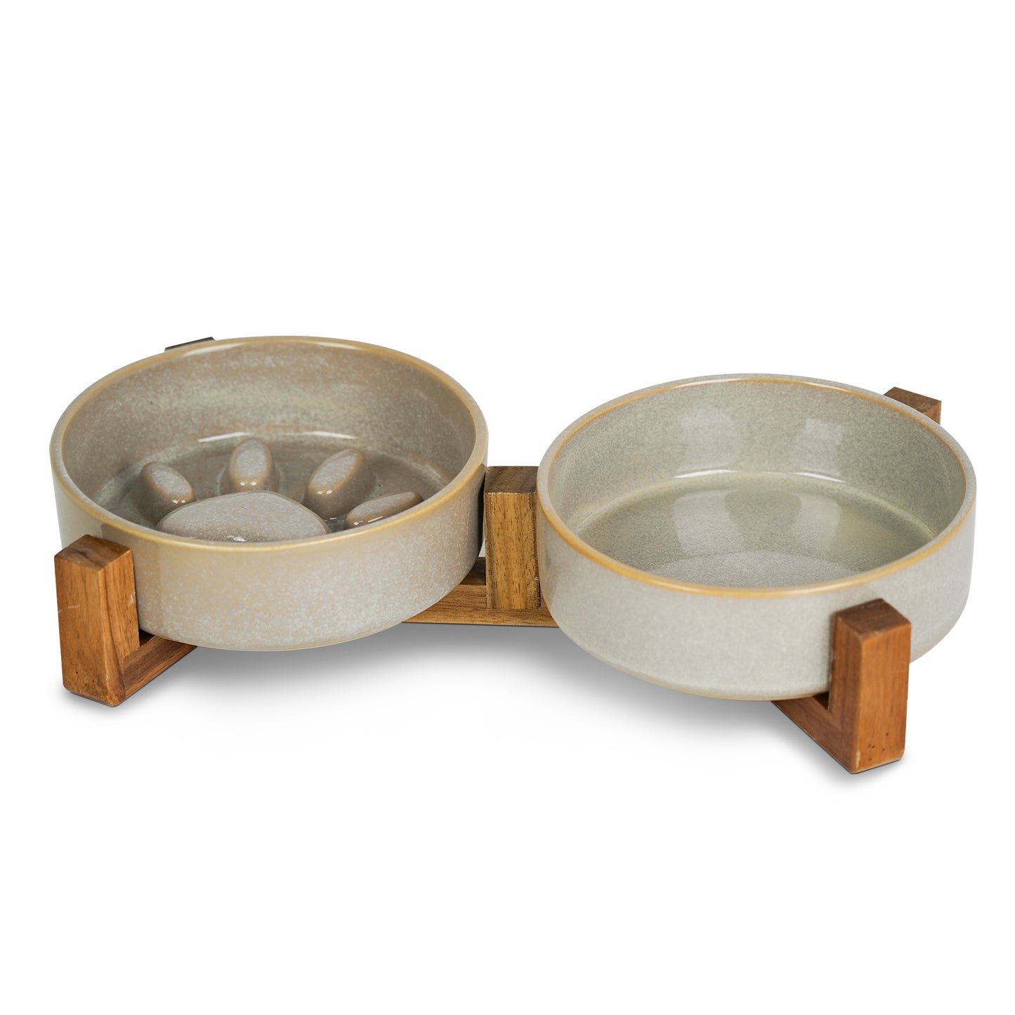 YOBRO Dog Slow Feeder Ceramic Bowls Set WSG13876