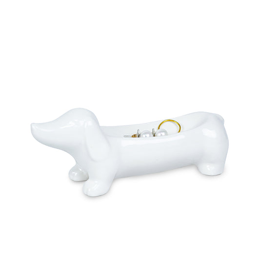 YOBRO Hot Dog White Ceramic Mini Dish WSG13533