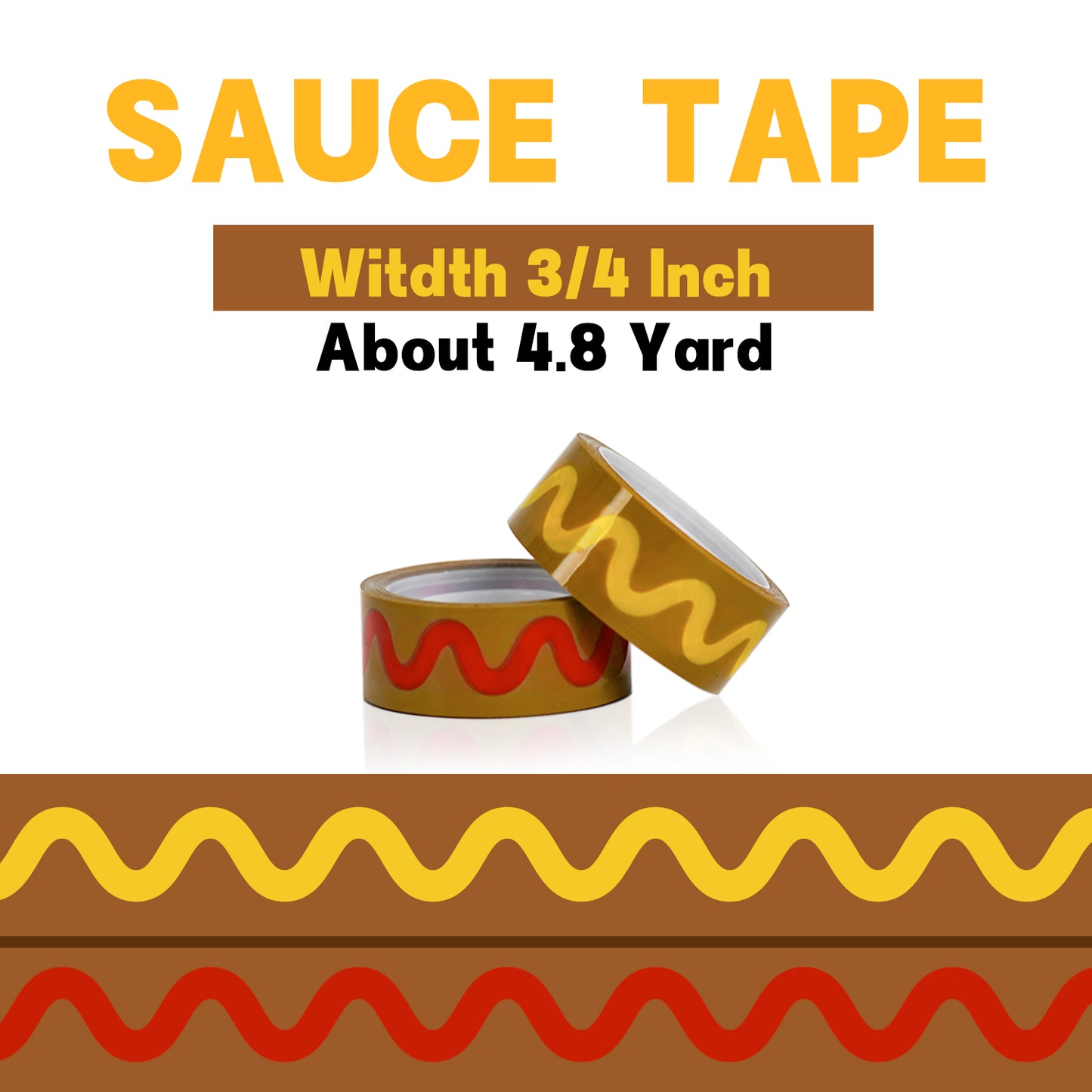 YOBRO Hotdog Sauce Tape Pack WSG13772