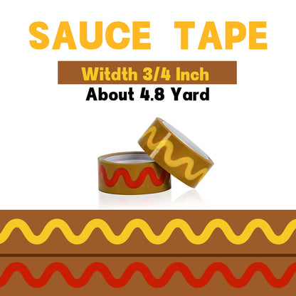 YOBRO Hotdog Sauce Tape Pack WSG13772