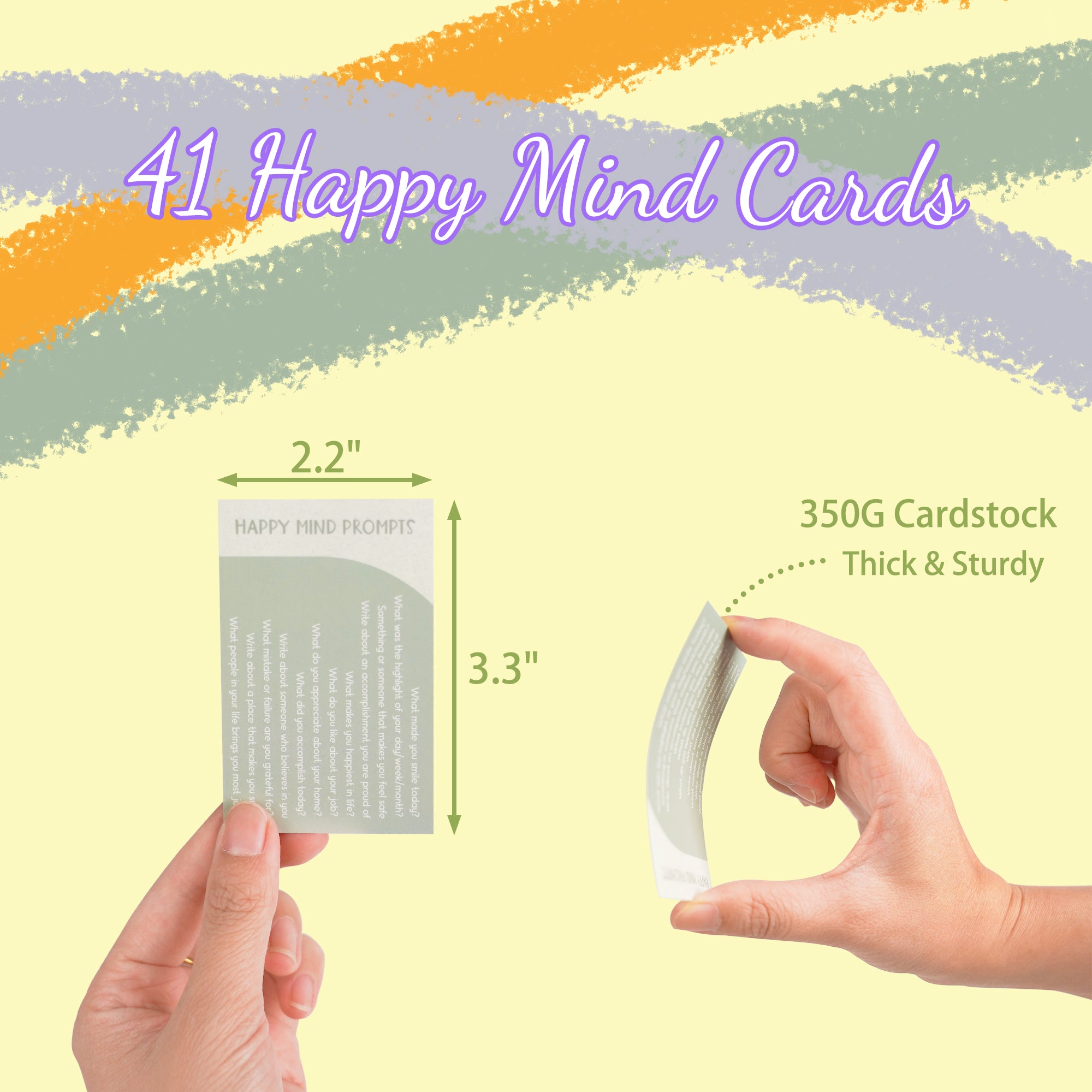 YOBRO Happy Mind Affirmationskarten WSG12955 