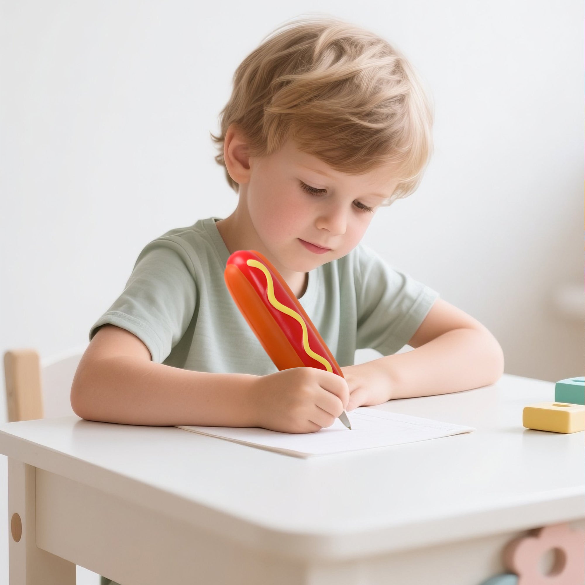 Hot Dog Bouncy Writing Pen