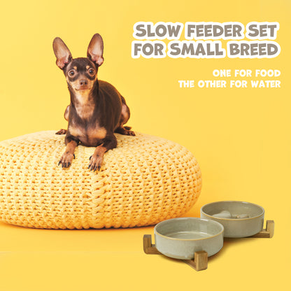 YOBRO Slow Feeder Set for Pets – Practical and Adorable Medium&Small