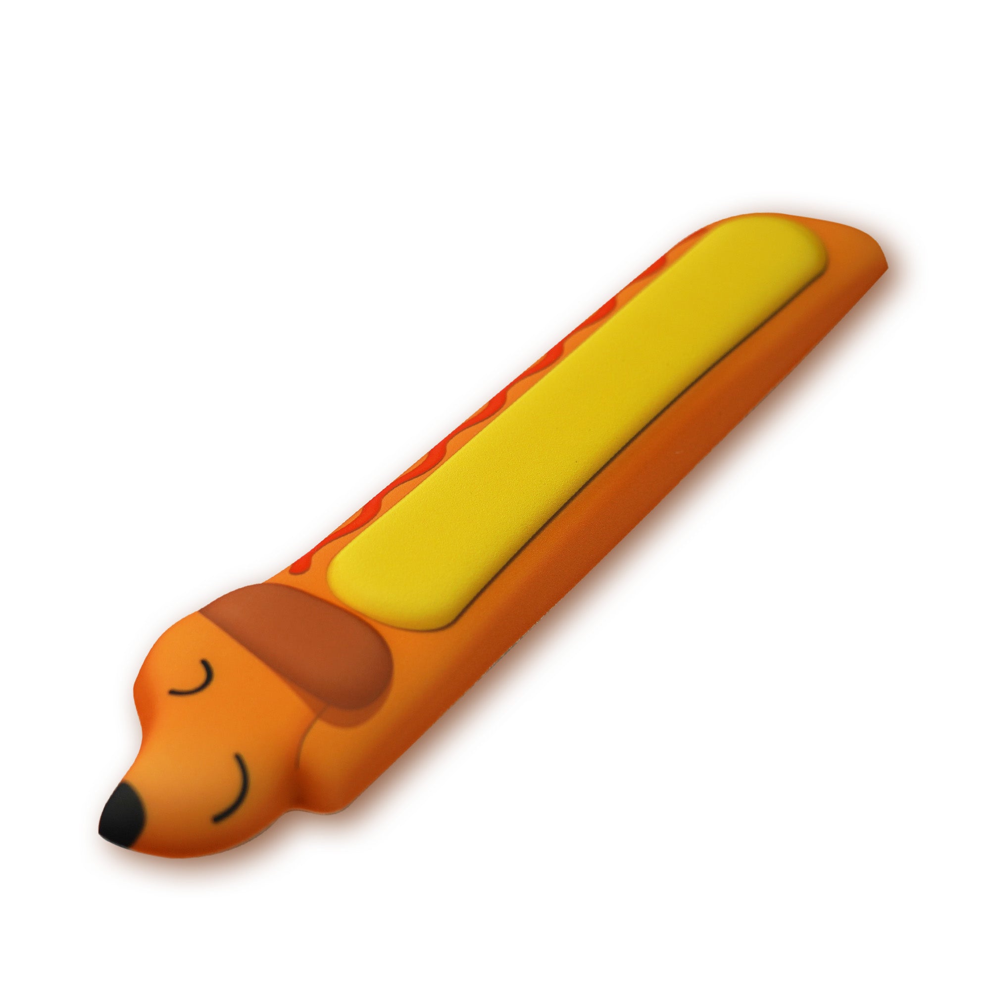 YOBRO Hot Dog Dachshund Wrist Rest for Keyboard – Funny Ergonomic Palm Support for Typing, Cute Desk Decor
