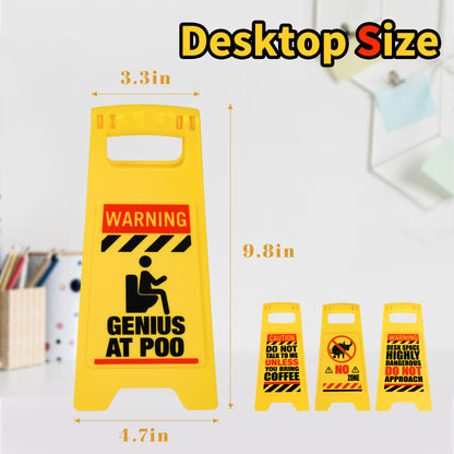 YOBRO Desk Warning Sign WSG13704