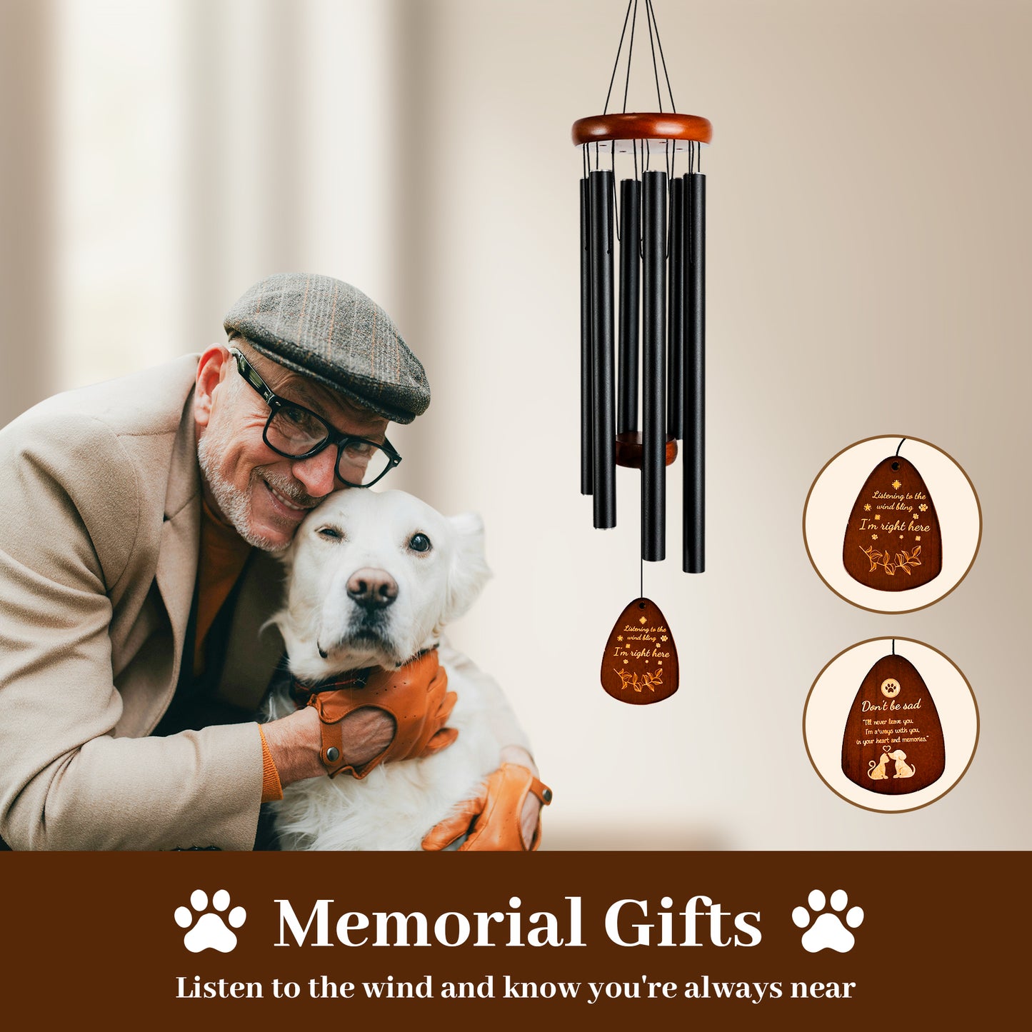 Pet Memorial Gifts Wind Chime