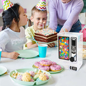 YOBRO Candy Dispenser, Cute Vending Machine for Desktop, Manual Candy Machine, Dispense Mini Candies, Birthday&Christmas Gift for Girls