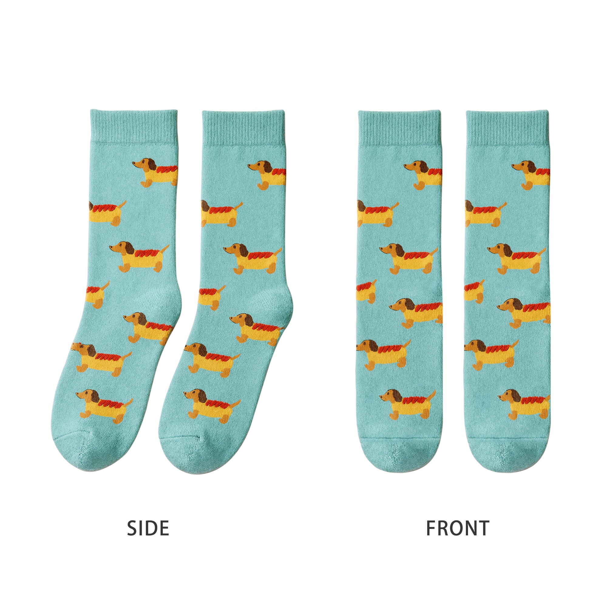 Hot Dog Socks