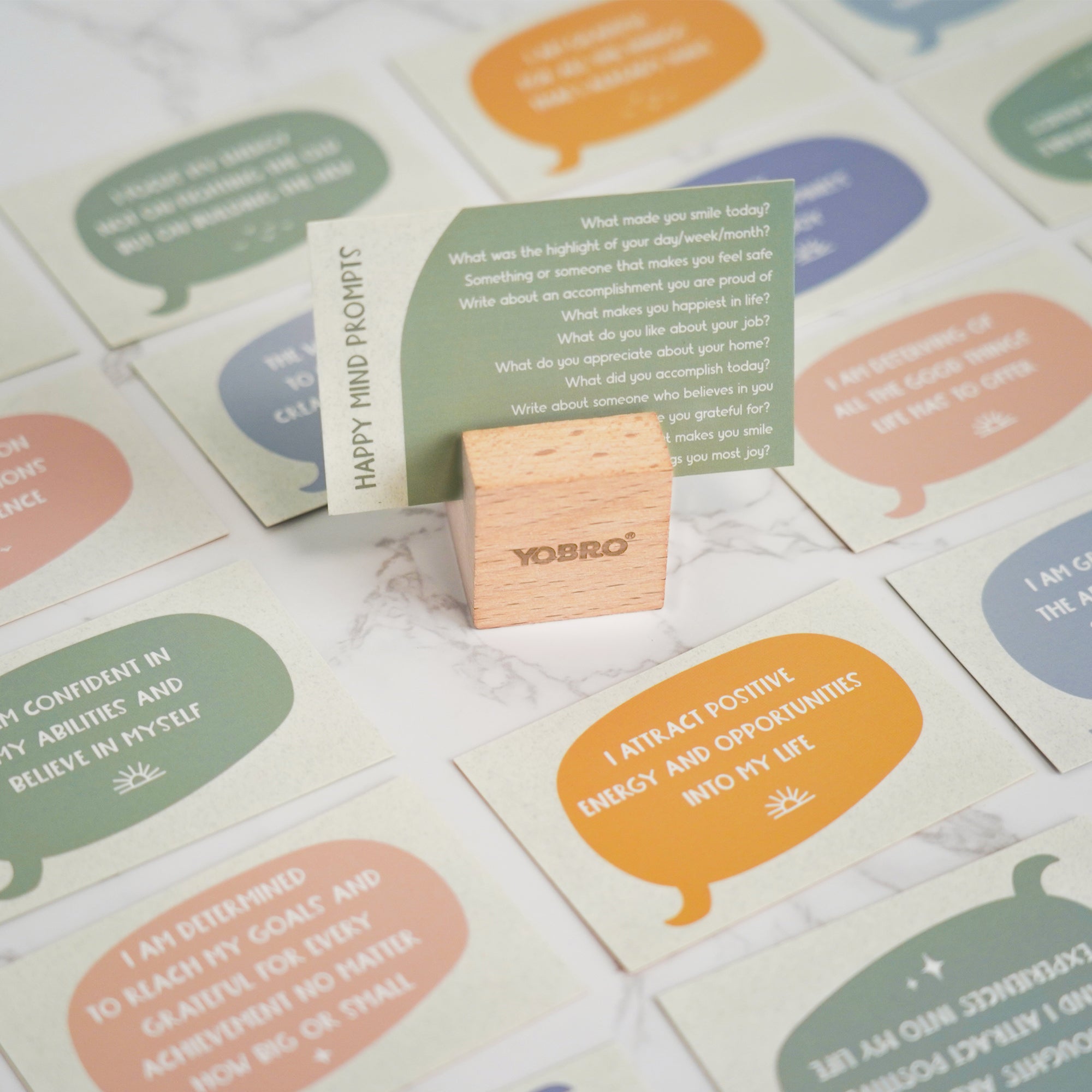 YOBRO Happy Mind Affirmationskarten WSG12955 