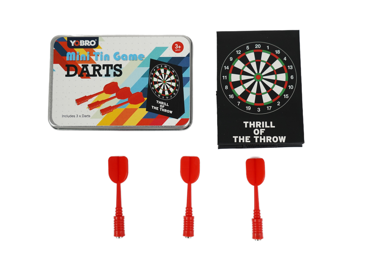 YOBRO Mini Tin Game-Dartboards WSG13258