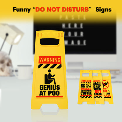 YOBRO Desk Warning Sign WSG13704