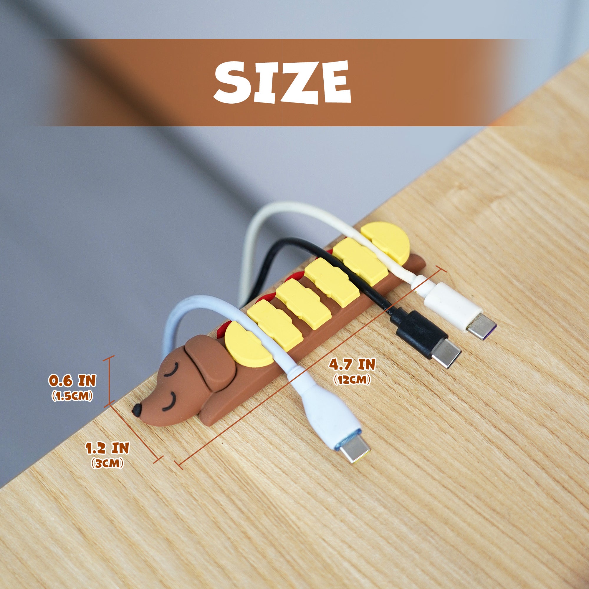 Hot Dog Cable Holder