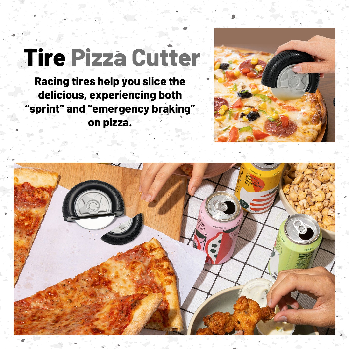 YOBRO Tyre Pizza Cutter WSG11337