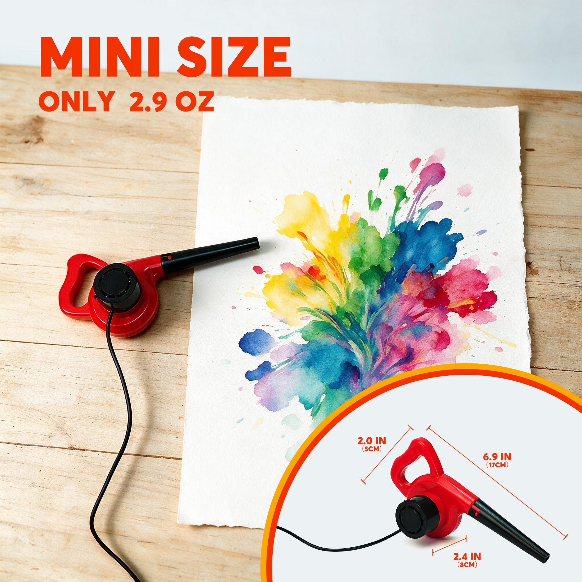 BUZZLEFUN Mighty Mini Blower Toy