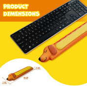YOBRO Hot Dog Dachshund Wrist Rest for Keyboard – Funny Ergonomic Palm Support for Typing, Cute Desk Decor