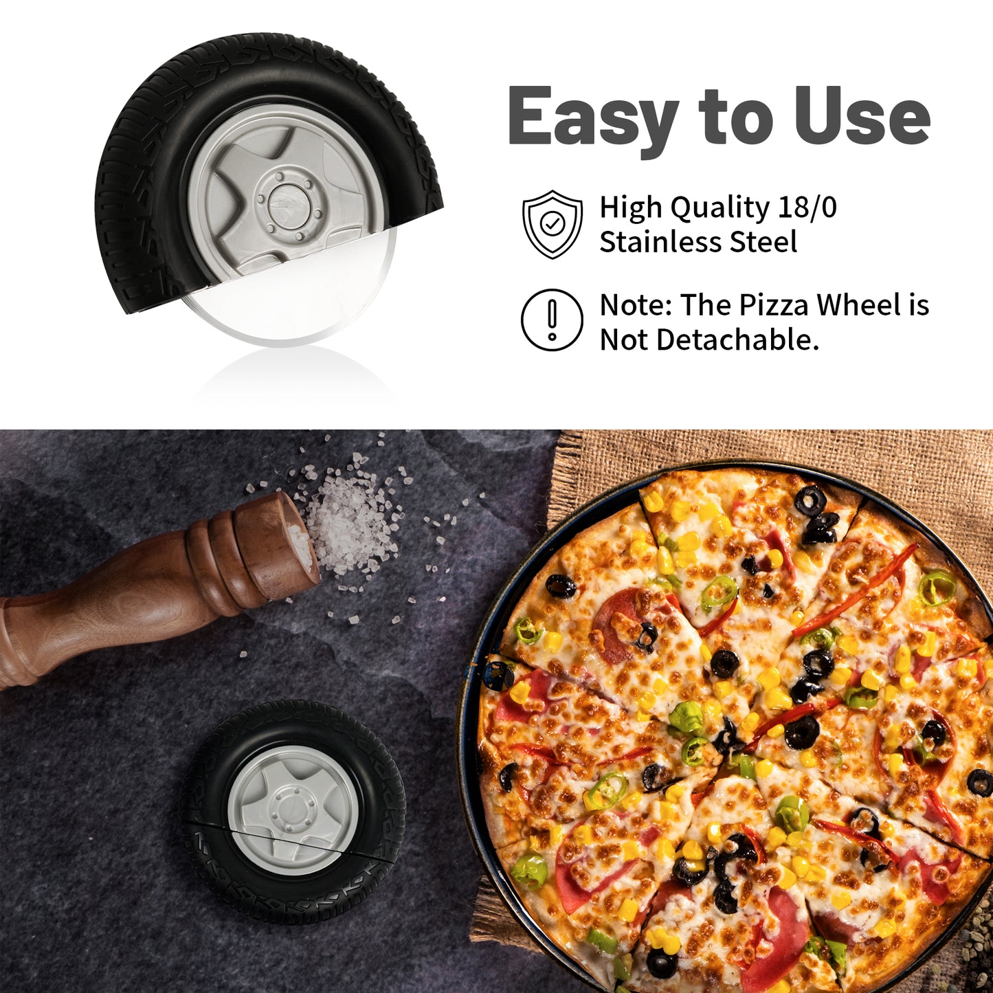 YOBRO Tyre Pizza Cutter WSG11337