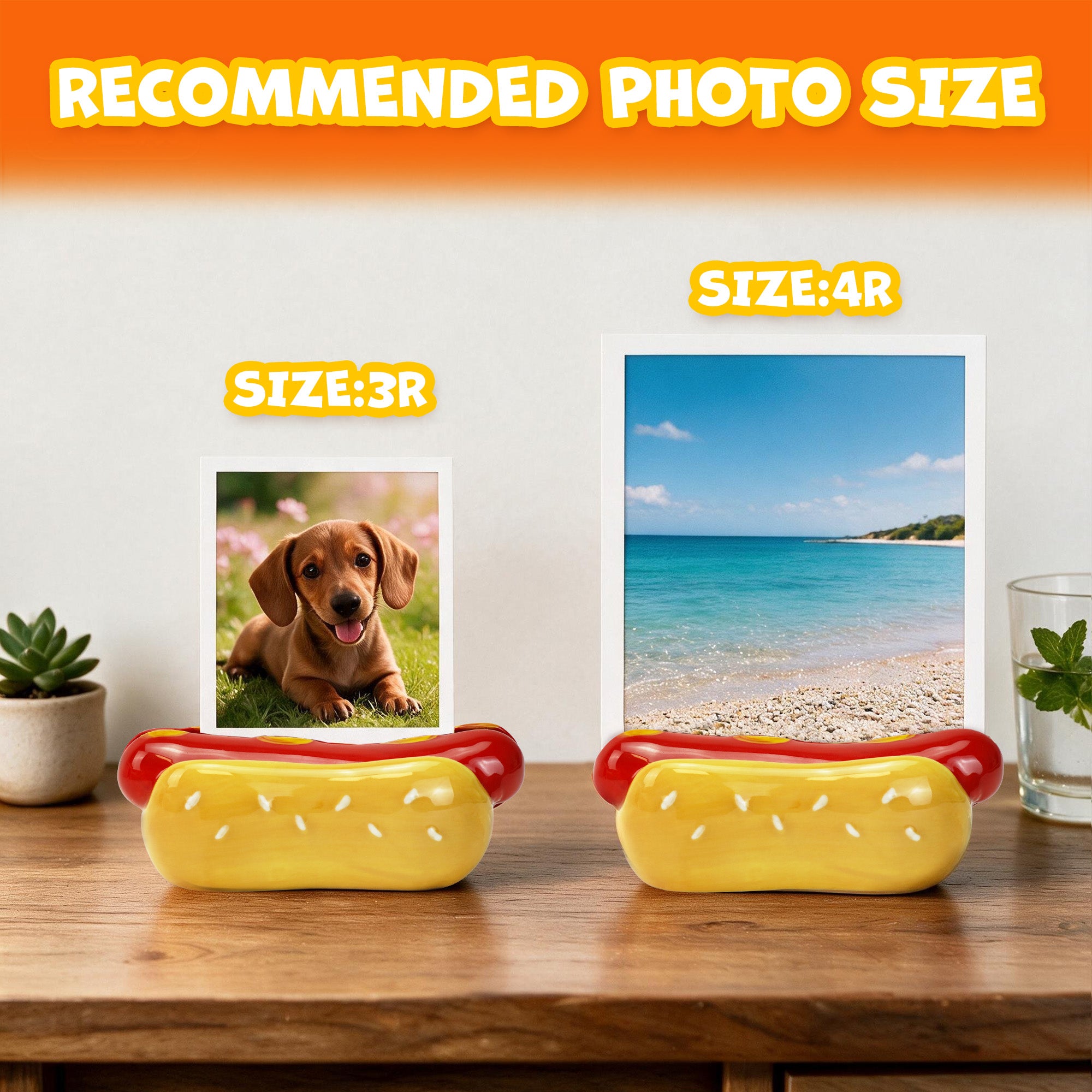 Hot Dog Photo Holder