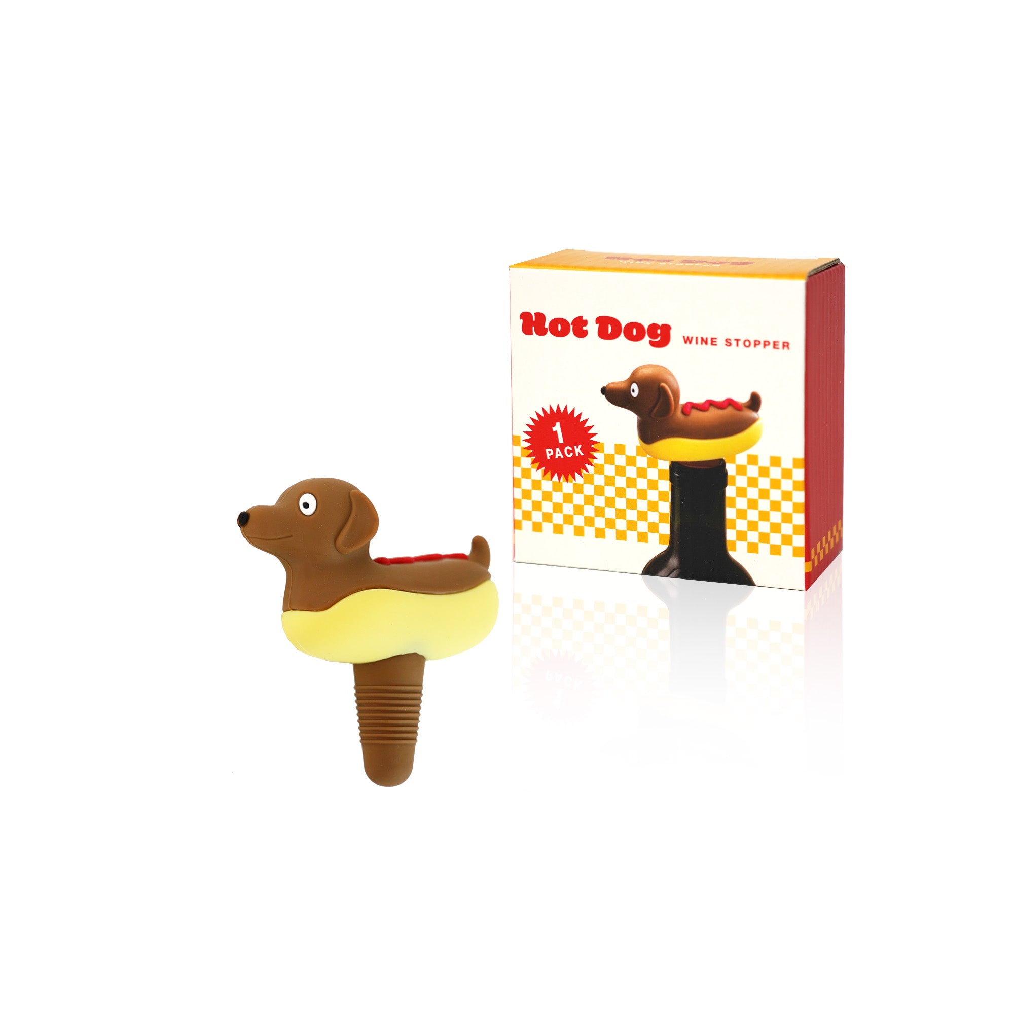 Hot Dog Wine Stopper