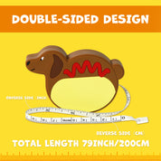 Hot Dog Tape Measure, 79 Inch (200cm)