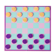 Jeu de dames colorées