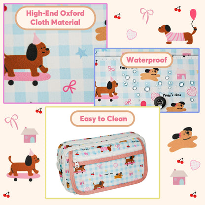 YOBRO Big Capacity Pencil Case, Large Pencil Pouch, 9-Layer Organizer Pencil Case,  for School, Exams & Art Supplies