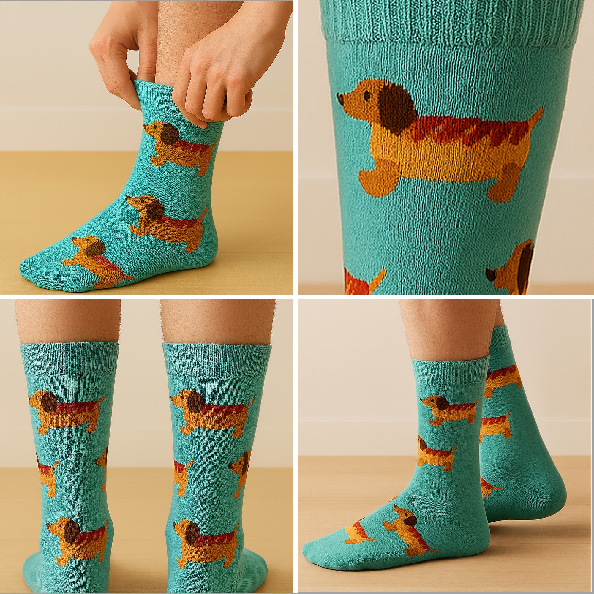 Hot Dog Socks