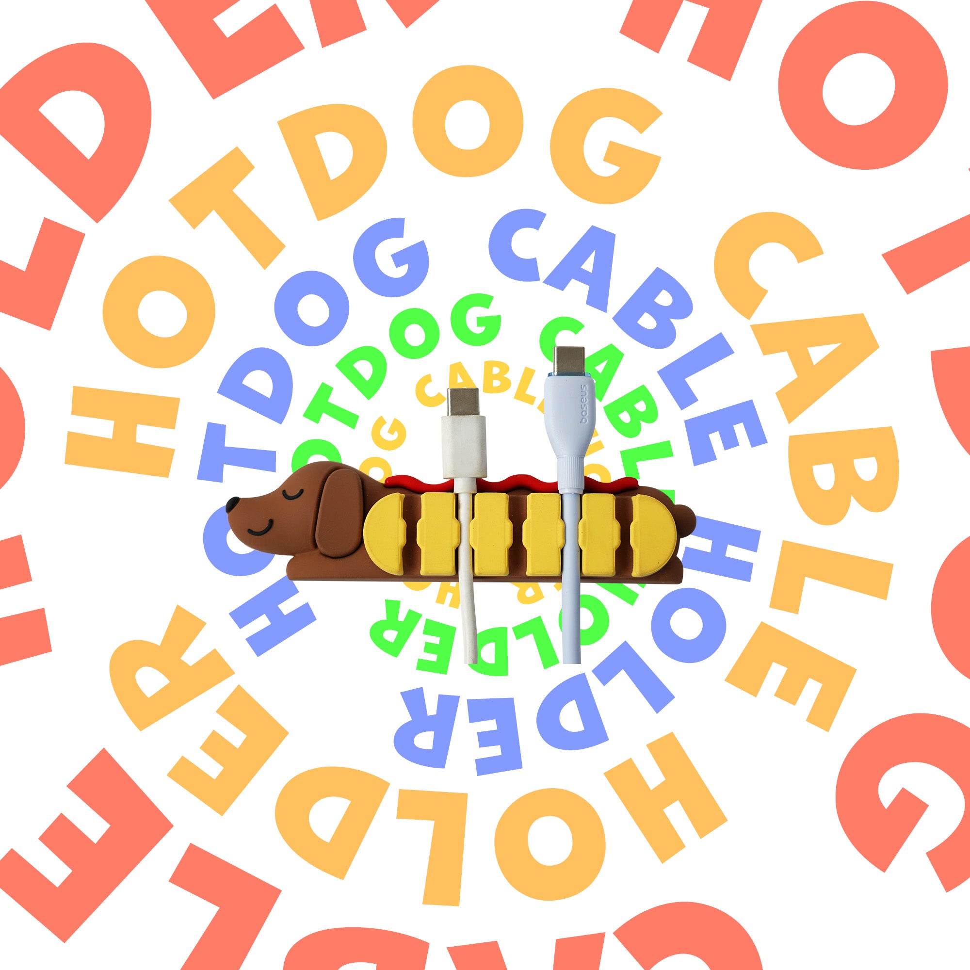 Hot Dog Cable Holder