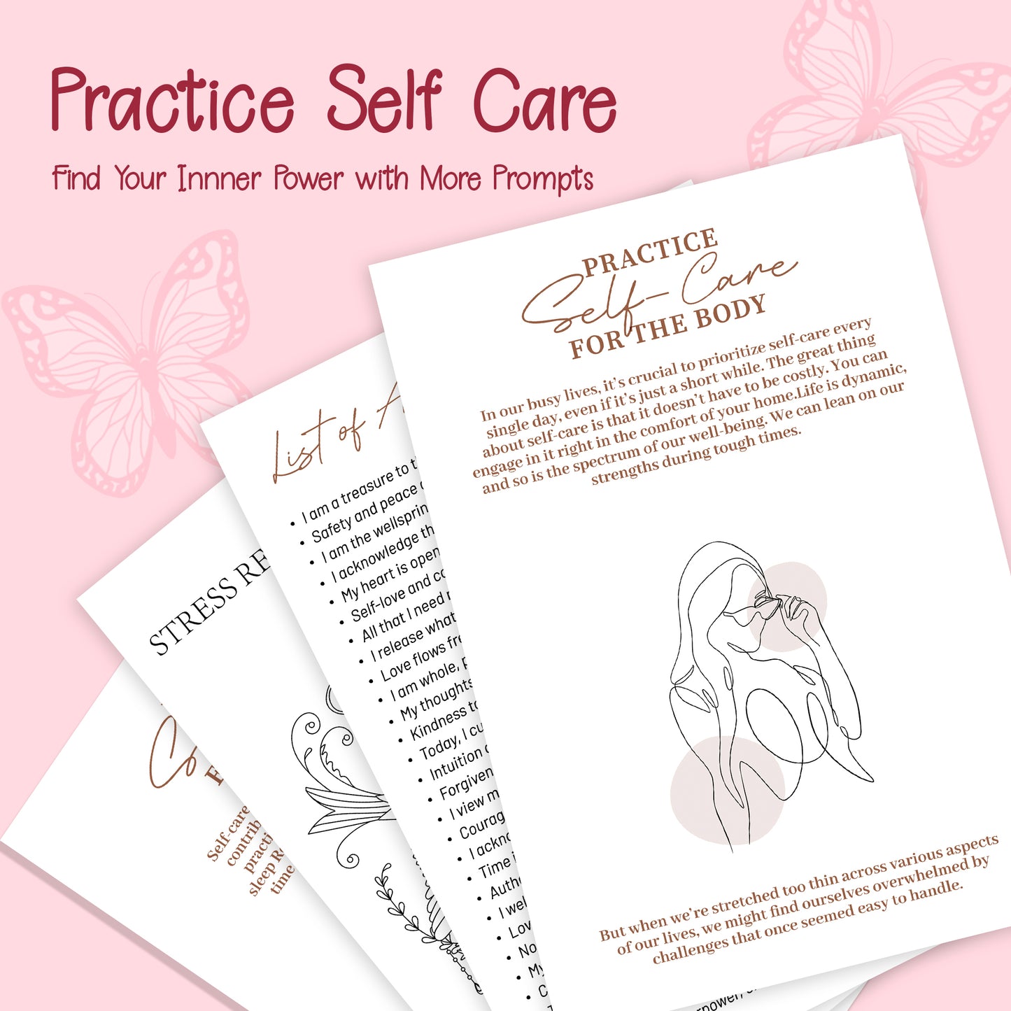 YOBRO Self Care Journal WSG13509