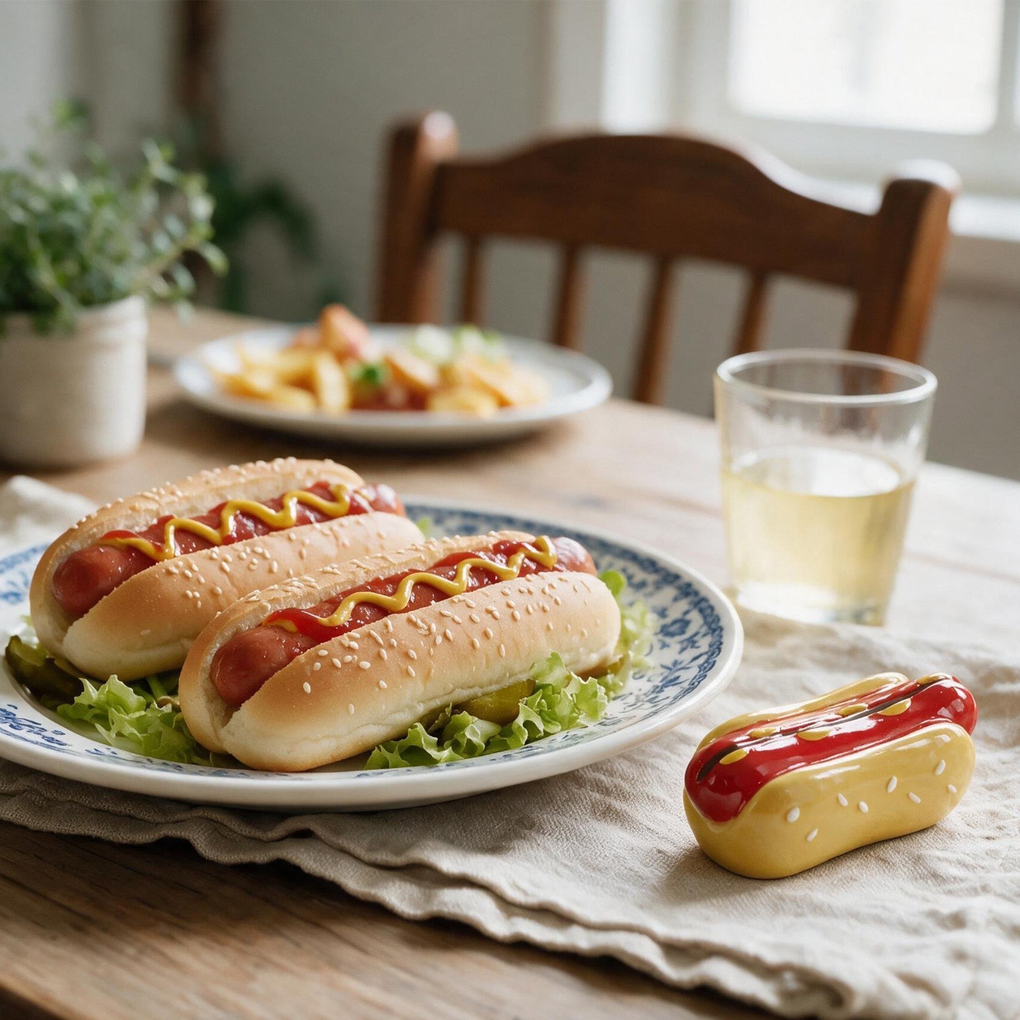 Hot Dog Photo Holder