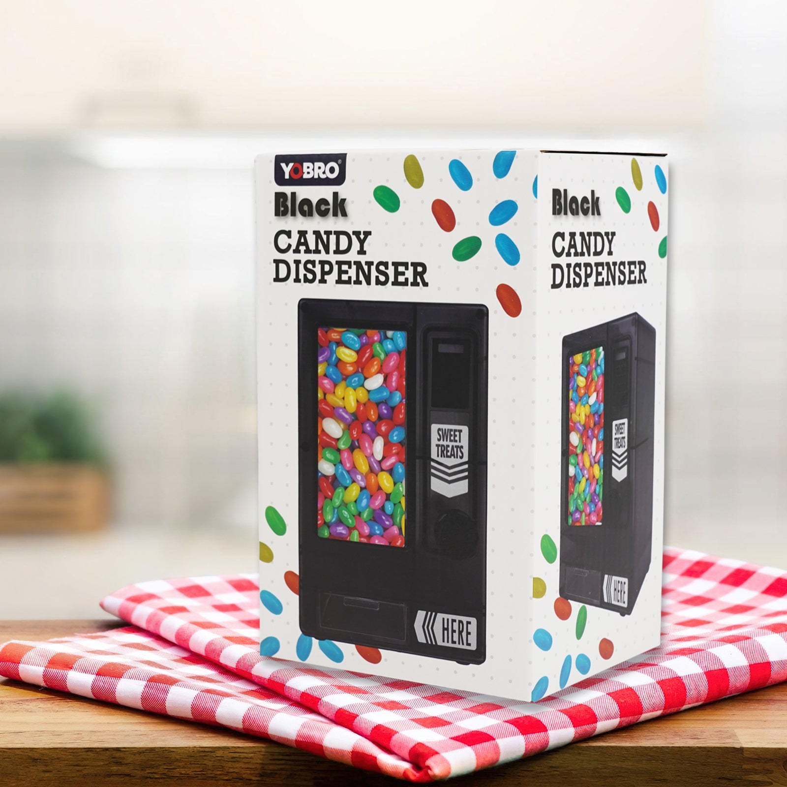 Distributeur de bonbons YOBRO Dark WSG12195 