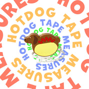 Hot Dog Tape Measure, 79 Inch (200cm)
