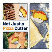 YOBRO Hot Dog Pizza Cutter Wheel, Funny Kitchen Gadgets and Kitchen Gifts, Gift for Dachshund Lovers