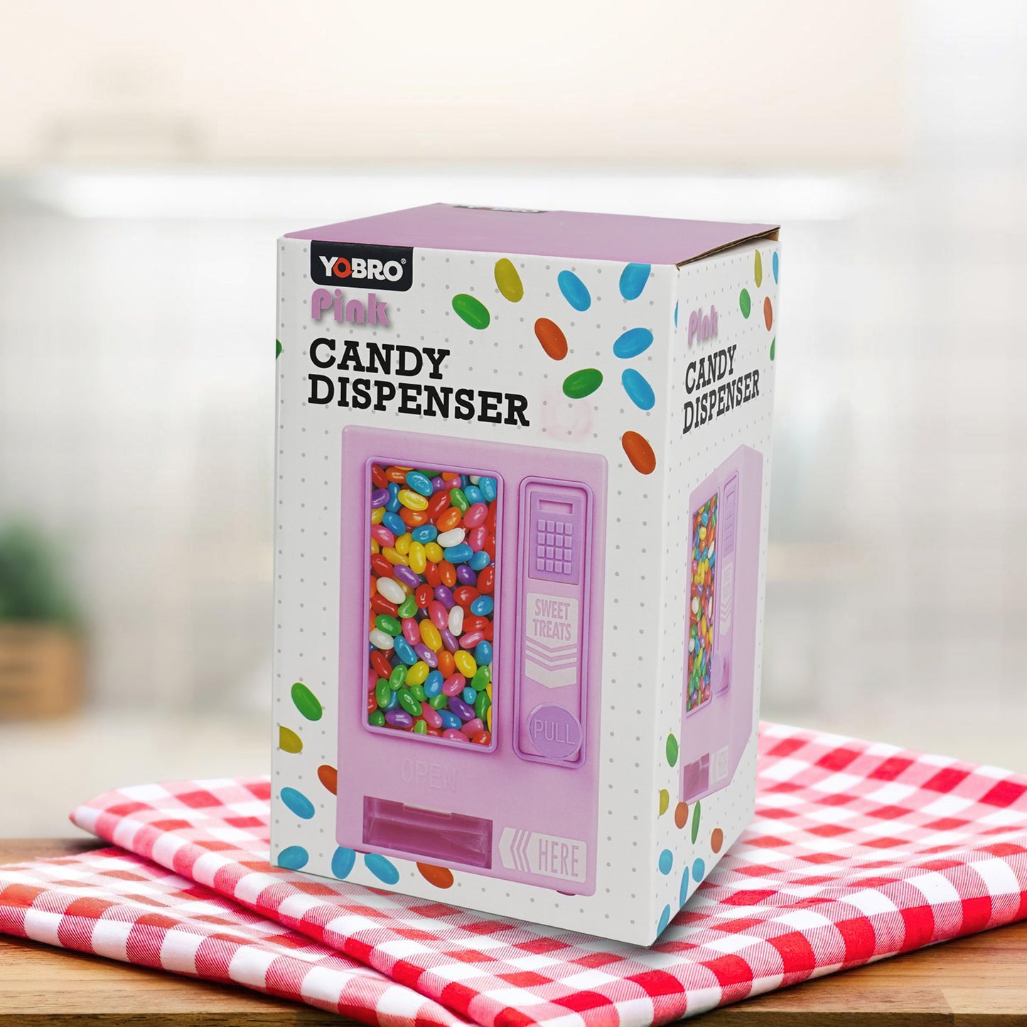 YOBRO Candy Dispenser Pink WSG11292