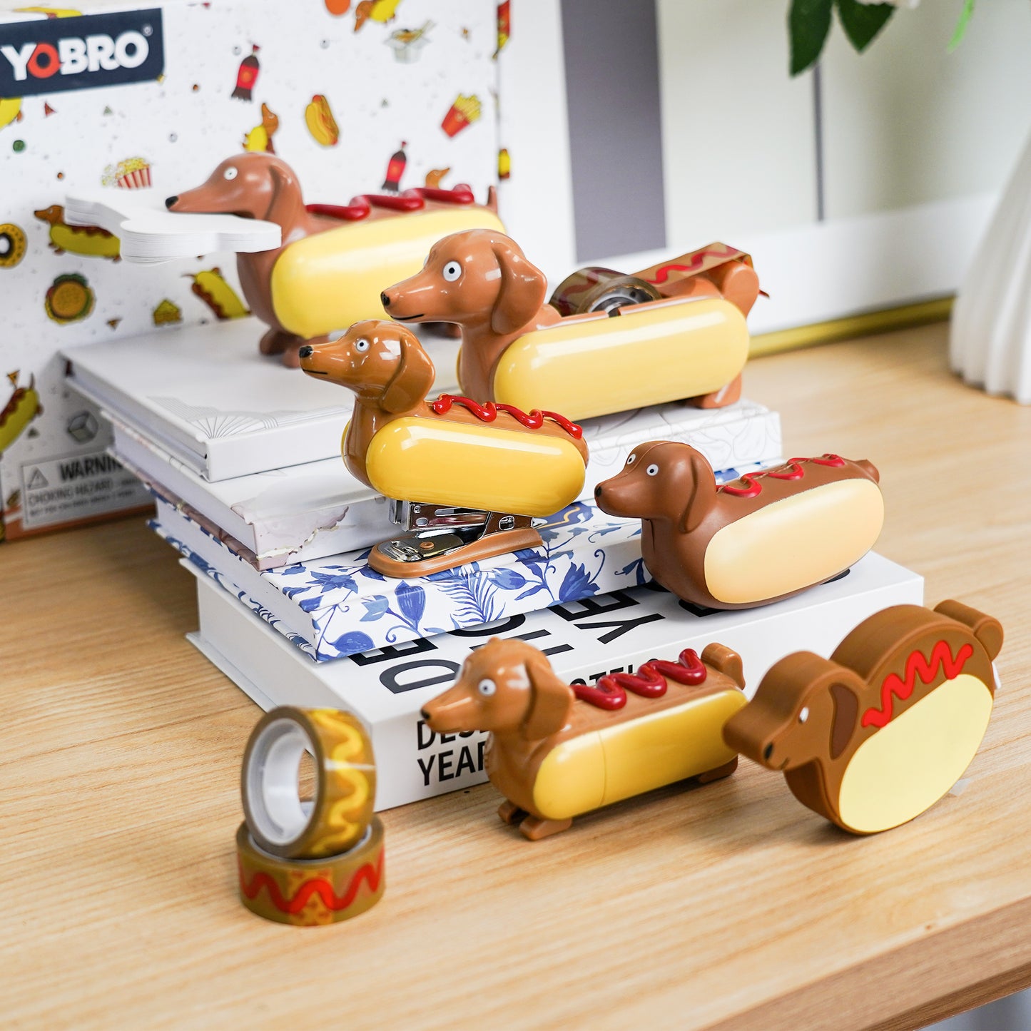 YOBRO Hot Dog Office Set 3  WSG14303