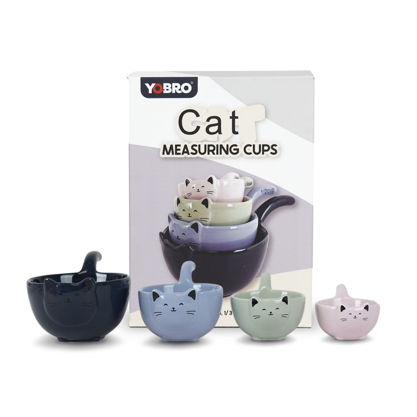 YOBRO Eco-fluffy Cat Measuring Cups WSG12846