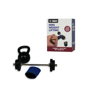 Mini Weight Lifting - Desktop Strength Training Game Adjustable Stress Relief Toy for Adults & Kids