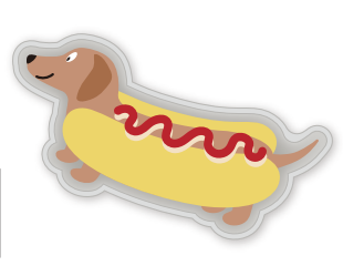 Hot Dog hand warmer
