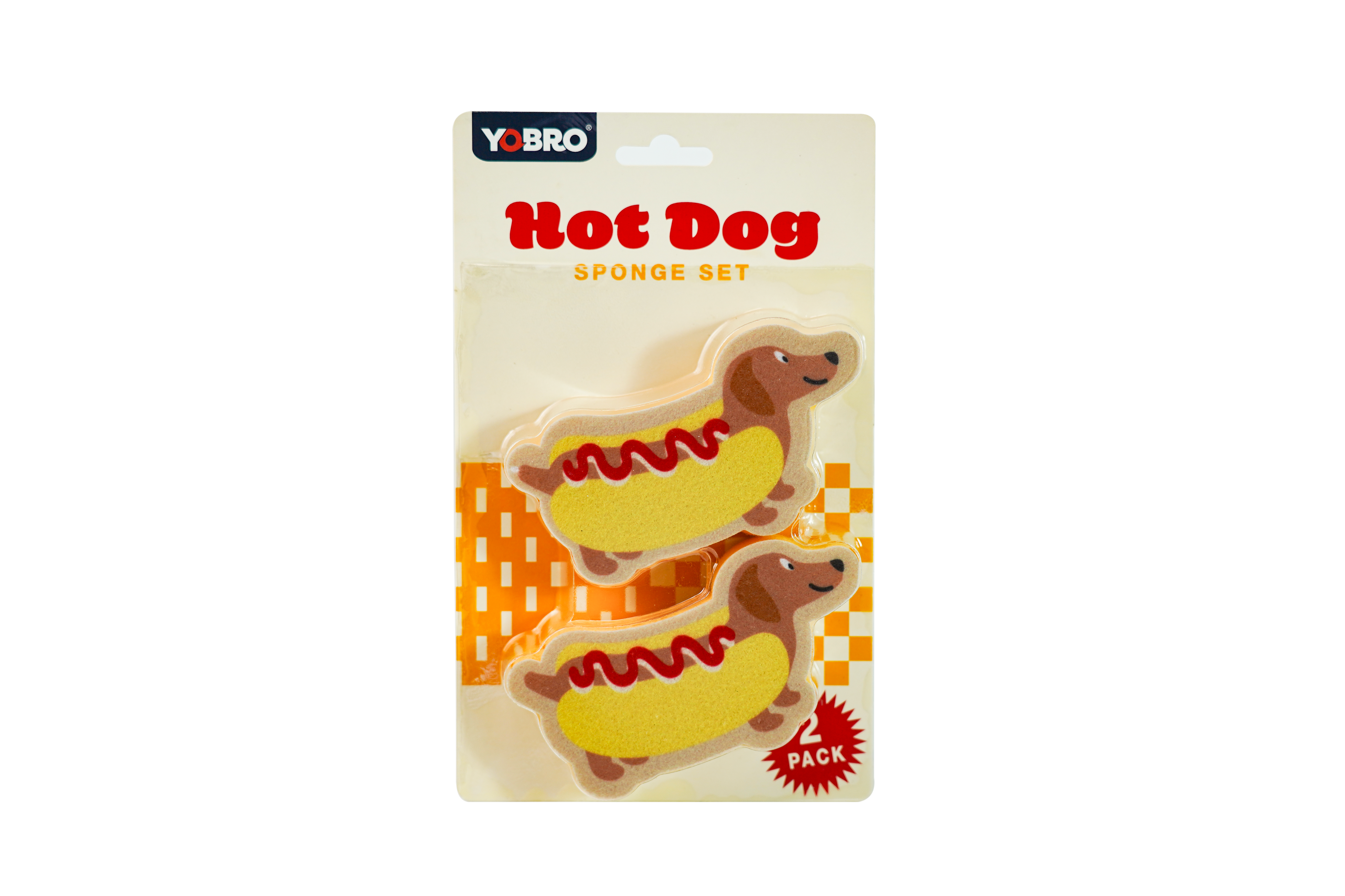YOBRO Hotdog Sponge Set (2PK)