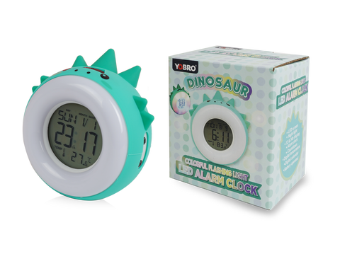 YOBRO Dinosaur LED Clock WSG12605